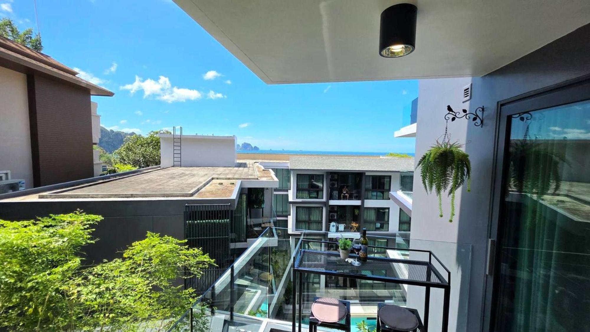 Room In Apartment - A301- Forest View Corner Unit 1Br-1Bath Ao Nang Esterno foto