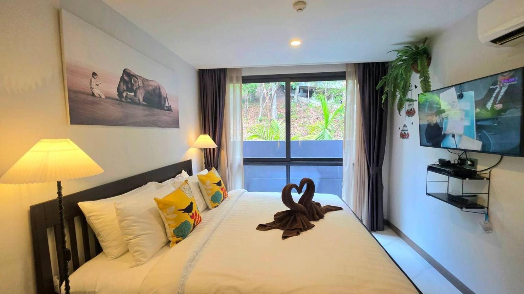 Room In Apartment - A301- Forest View Corner Unit 1Br-1Bath Ao Nang Esterno foto